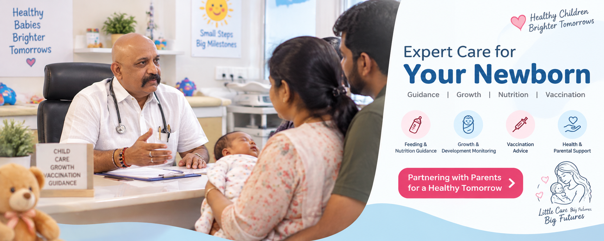 Comprehensive child and family healthcare